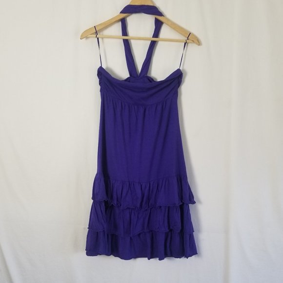 Express Purple Mini Dress - Picture 7 of 9